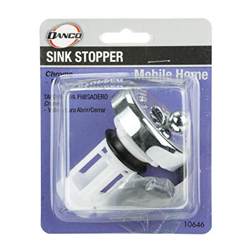 Image of Danco Sink Stopper for Mobile Homes and RVs, Chrome, (10646)