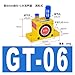 GT08 Turbine Pneumatic Vibrator Industrial Small air Hammer Ball Pipe Vibrator Oscillation Flow aid Unloader(GT6)