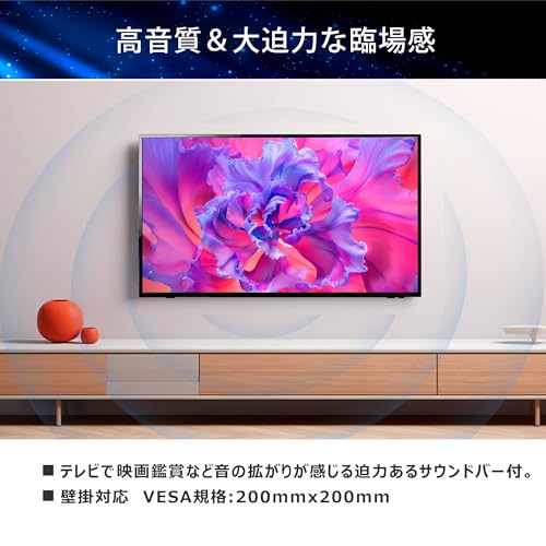 ASTEX Aston 50インチ 4K 液晶テレビ 50インチ AT-K50STV の商品画像 6