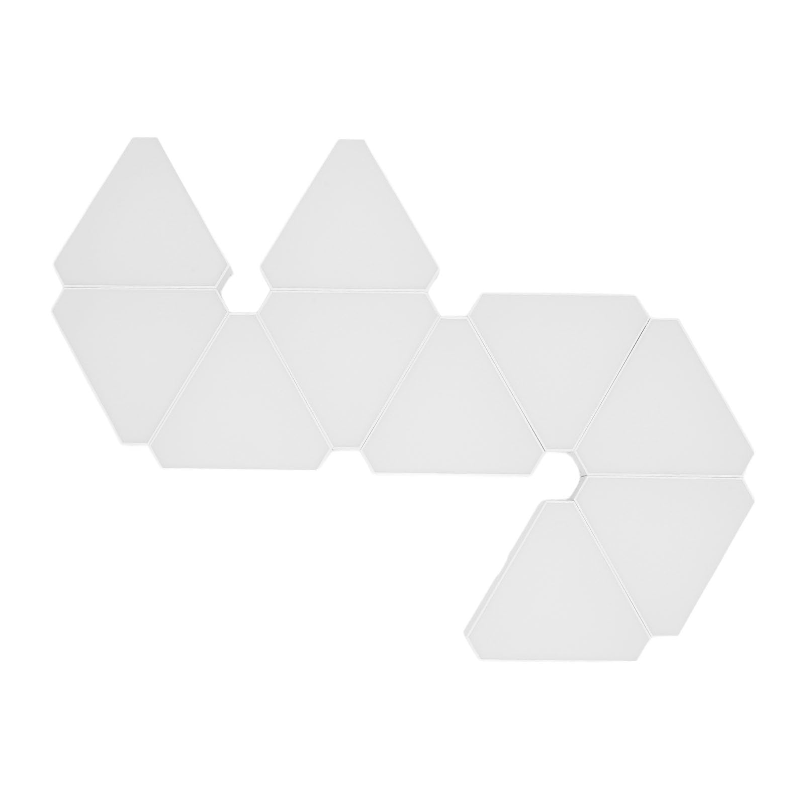 Alomejor Triangle Light Panel RGB LED Panel 16 Milionów Kolorów Synchronizowanie Muzyki Lampa Dekoracje ścienne z Aplikacjami na imprezę Kina Domowego