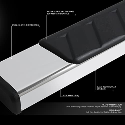 Estribos DNA Motoring 5 Pulgadas Silverado Sierra 19-22 miniatura 2