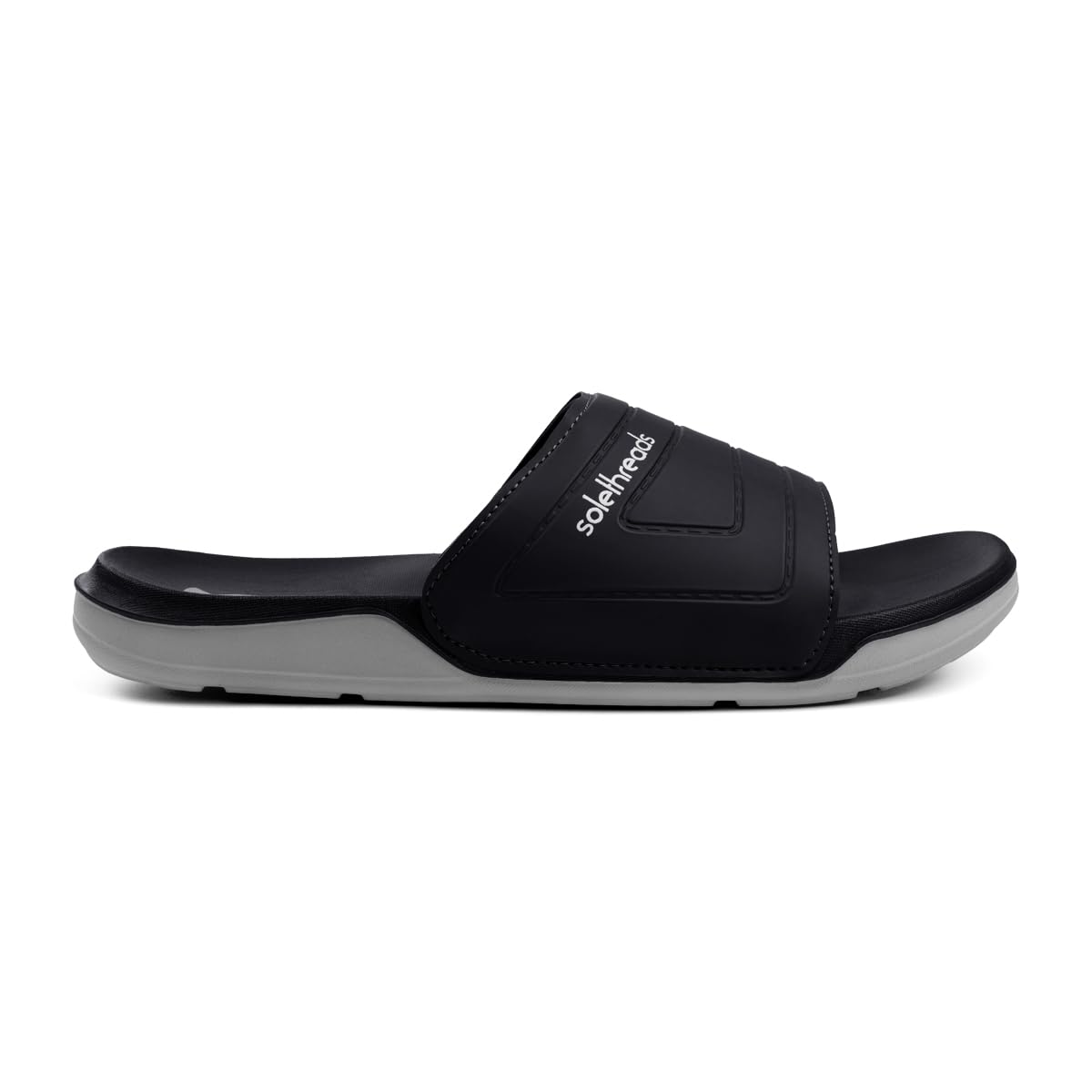 Shop solethreads slippers price Free Shipping Buy SOLETHREADS SLIDES  SUBMERGE Men Casual Sliders Stylish Trendy Lightweight Slides Casual  Comfortable Waterproof For Everyday Use BLACK 6UK at Amazon.in