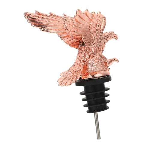 OUNONA 1Pc Eagle Head Wine Pourer Stopper Elegant Wine Accessory for Parties Home Use Food Grade Fits Bottle Air Tight Seal for Wine Oil