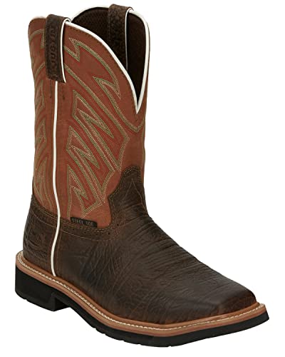 Justin Men's Electrician Western Work Boot Steel Toe - Se4561