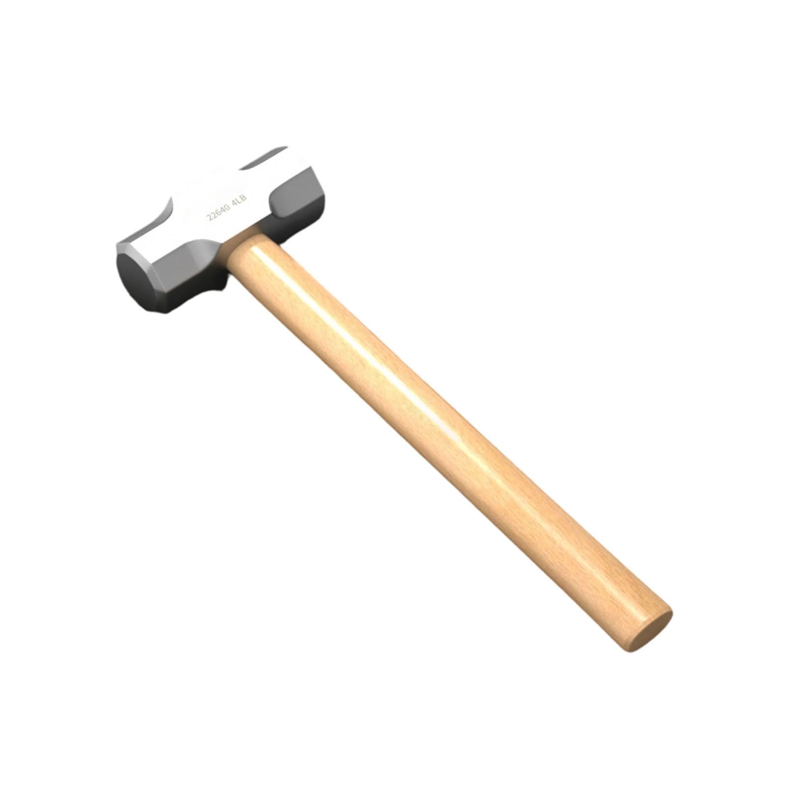 Laikoutd 4P Multipurpose 2Lb 3Lb 4Lb Rock Hammer Engineered For Accurate Force In Construction Gardening And Crafting Octagonal Head Hammer