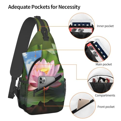 Bolso cruzado para hombre bandolera mochila para senderismo miniatura 4