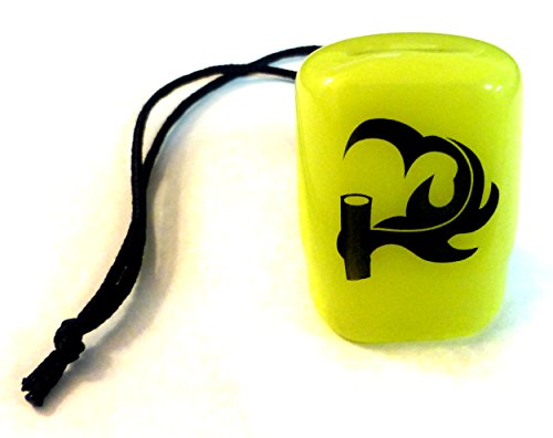 House of Scuba Tank Valve Cap with Hammerhead Logo (Yellow)