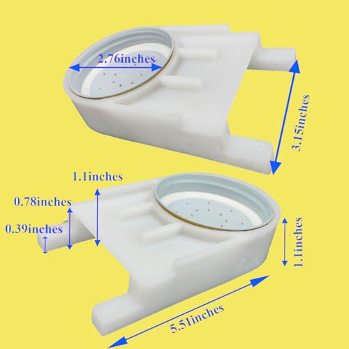 AukBeeFun 6 Pack Bee Feeders for Hives Mason Jar Sugar Water Feeder for Bees - Image 5