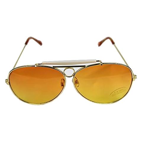 Las Vegas Fear and Loathing Orange Lens Sunglasses Glasses Hunter S. Thompson Cover