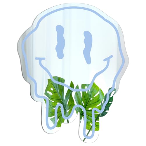 Twisted Smile Face Acrylic Mirror