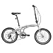 ORKAN 20" MTB Folding bike Sports Shimano 6 Speed Silver Bike SLIVER