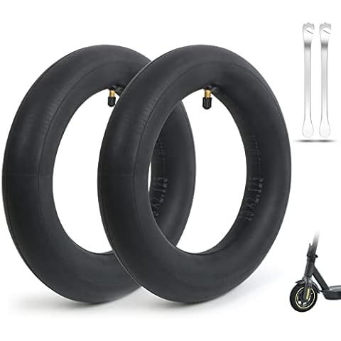 Ainiv Cámaras de Aire 8.5 Pulgadas para Xiaomi M365, Neumáticos Interiores de Patinete, 2Pcs 8.5x2.0 Interior de Scooter Eléctrico con 2 x Palo de Neumático para Patinete Eléctrico Xiaomi M365/ Pro Cover