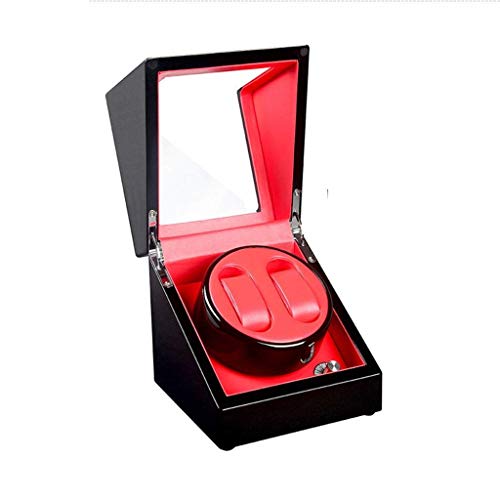 Caja watch winder para reloj automático con motor silencioso y base giratoria a batería