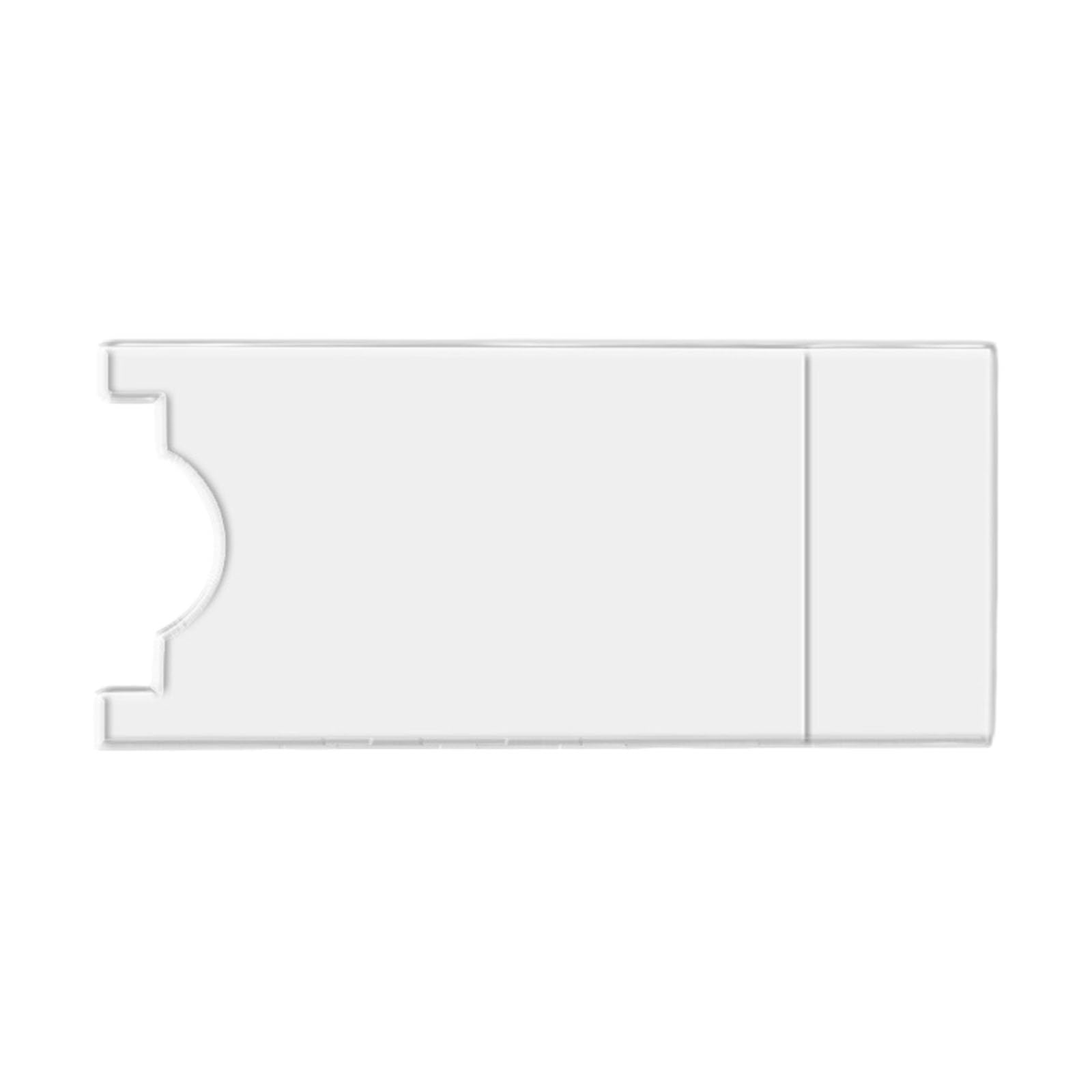 1 / 2Pcs Acrylic Wall Spacer Couch Brackets Clear Couch & Bed Stopper Nonslip Furniture Protector Headboard Stoppers Furniture Pad
