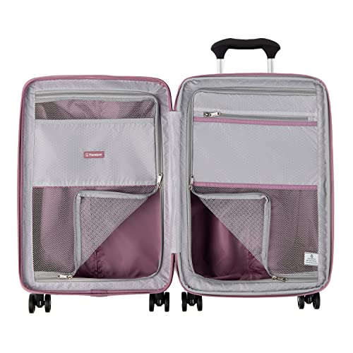 Travelpro Maxlite Air Hardside Expandable Carry on Luggage, 8 Spinner Wheels, Lightweight Hard Shell Polycarbonate Suitcase, Orchid Pink Purple, Carry On 21-Inch - Thumbnail 6