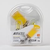 Nokya PSX24W 2504 Fog Light Bulbs — Hyper Yellow 2500K 24W (Stage 1) NOK7691