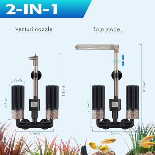 Image of Aquarium Electric Sponge Filter for Shrimp, Betta,Nano and Fry Tank(S)