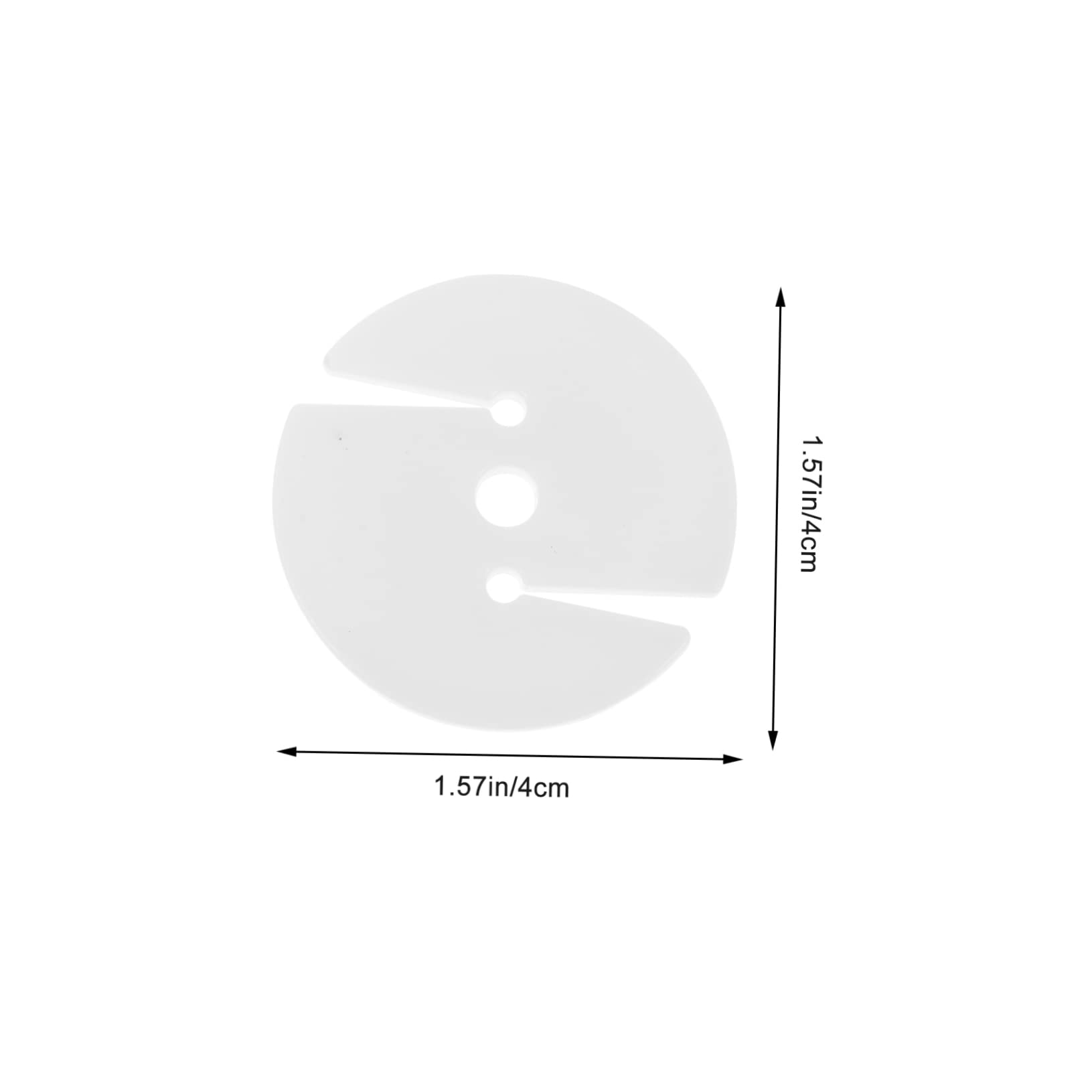 HOODANCOS 100pcs Sofa Pull Buckles Circular Gaskets for DIY Sofa Accessories Modern Design for Bedside and Home Decoration