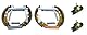 Brembo K 85 011 KIT & FIT Bremsbackensatz