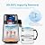 VEVOR Water Distiller, 4L/1.1 Gallon Pure Water Purifier Filter for Home Countertop, 750W Distilled Water Maker, Stainless Steel Interior Distiller Water Making Machine to Make Clean Water, Silver