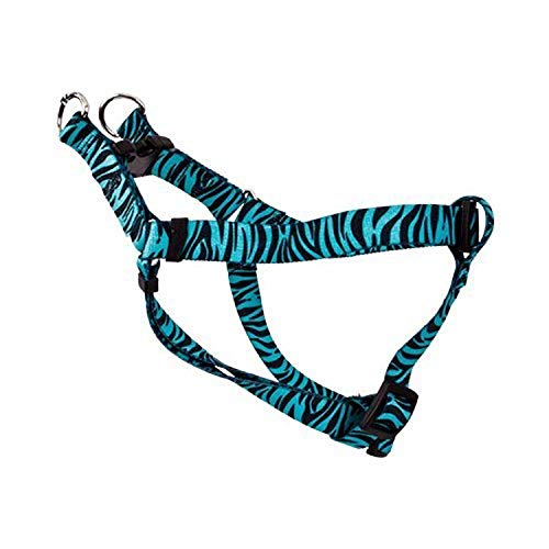 Image of Yellow Dog Design Step-In Harness, X-Small, Zebra Teal