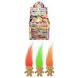  6x Kinder Kinder Retro Glück Trolle Spielzeug Bleistift Schaustück Partytüten Füllung