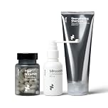 Sons Complete Hair Loss Treatment for Men. Minoxidil 5% for Hair Regrowth, Vegan Biotin for Hair, DHT Blocking & Thickening Shampoo with Citrus Scent. 1 Month Supply. Made in Europe.