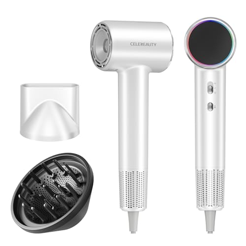 Image of Hair Dryer with Diffuser for Curly Hair, 200M Ionic Blow Dryer