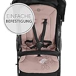 Hauck Universal Sitzauflage für Buggys, Kinderwagen, Fahrradanhänger, Baumwolle, Atmungsaktiv, Weich, Einfache Befestigung ,Sommer & Winter, Minnie Mouse Rose