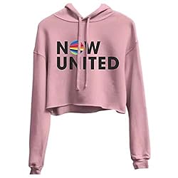 Moletom Feminino Cropped Now United 