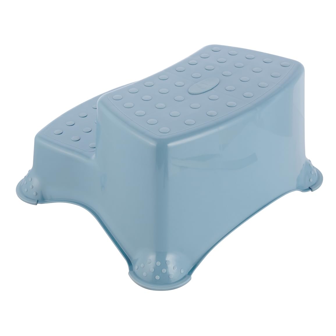 keeeper Tabouret Marchepied à 2 marches, de 3 à 14 Ans Environ, Fonction antidérapante, 40 x 37 x 21 cm, Igor Pure, Bleu (Nordic Blue)