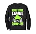 Middle School Level Complete Gamer Class Of 2024 Graduation Long Sleeve T-Shirt
