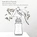 Manual Breast Pump, Adjustable Suction Silicone Hand Pump Breastfeeding, Small Portable Manual Breast Milk Catcher Baby Feeding Pumps & Accessories, Mother’s Day Gifts