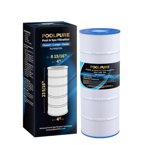 POOLPURE PXST150 Pool Filter Replaces Hayward X-Stream CC1500 CCX1500-RE Pleatco PXST150 Unicel C-8316 Filbur FC-1286 Waterway Pro Clean 150 L x OD: 23 1/4 x 8 15/16 150sq.ft. 1PACK