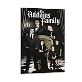 The Addams Family Vintage Horror Movie Posters Black and White Posters Cinema Garage Halloween Decor