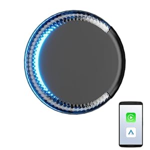 Sunweyer Android 13 AI Box, Magic Box, 8GB+128GB, Draadloze CarPlay Box, Andorid Auto Adapter, ingebouwde Netflix/YouTube, Google Play, Ondersteuning 4G-netwerk, GPS, Dual Bluetooth, HDMI