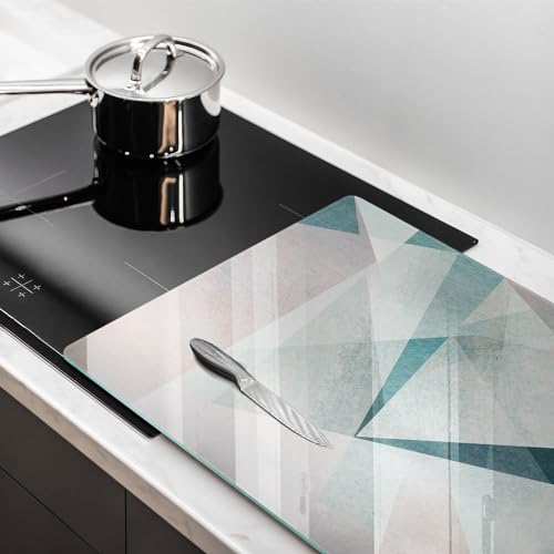 Planche à découper 80x52cm multifonctionnelle matériau résistant cuisson Wallfluent