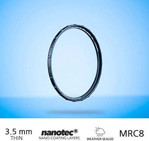 46Mm X2 Uv Filter For Camera Lenses - Uv Protection Photography Filter With Lens Cloth - Mrc8, Nanotec Coatings, Ultra-Slim, Traction Frame, Weather-Sealed By Breakthrough Photography #TOP4