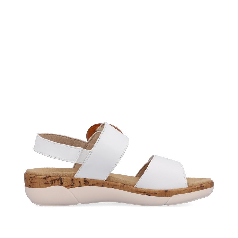 Remonte Mujer Sandalias R6853, señora Sandalias clásicas,Plantilla Desmontable