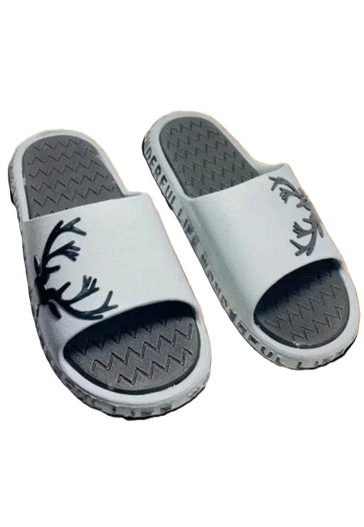 KR PRODUCTS Men Comfortable Slip On Sliders with Textured Grip Sole for Daily Casual Outdoor Use-picture-32