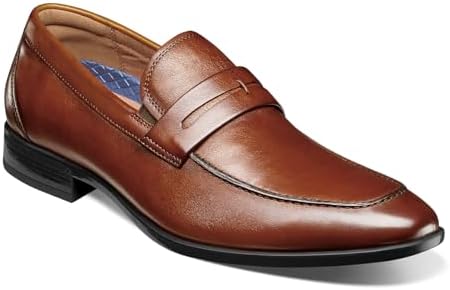 Florsheim Zaffiro Moc Toe Penny Loafer Mens Slip On 11 2E US Cognac | Image 3