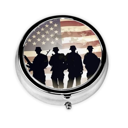 Armed Forces Day American Pill Box 3�R���p�[�g�����g �� �s���P�[�X �|�[�^�u�� �� �^�u���b�g �z���_�[ �I�[�K�i�C�U�[ ���z�|�P�b�g ���s�M�t�g