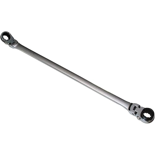 MOUNTAIN 17X19MM RATCHET DOUBLE BOX FLEX WRENCH