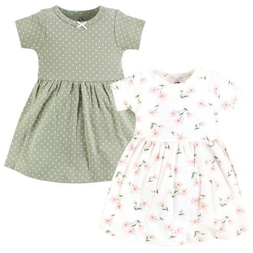 Image of Hudson Baby Girl's Cotton Dresses