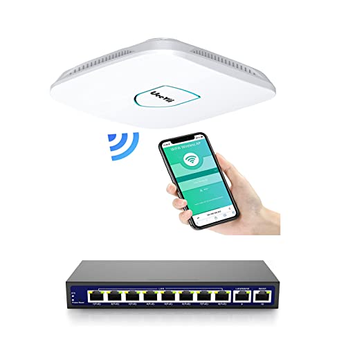 Ueevii 2.4G&5.8G Wifi 6 Access Point & Gigabit Hardware Controller #TOP19
