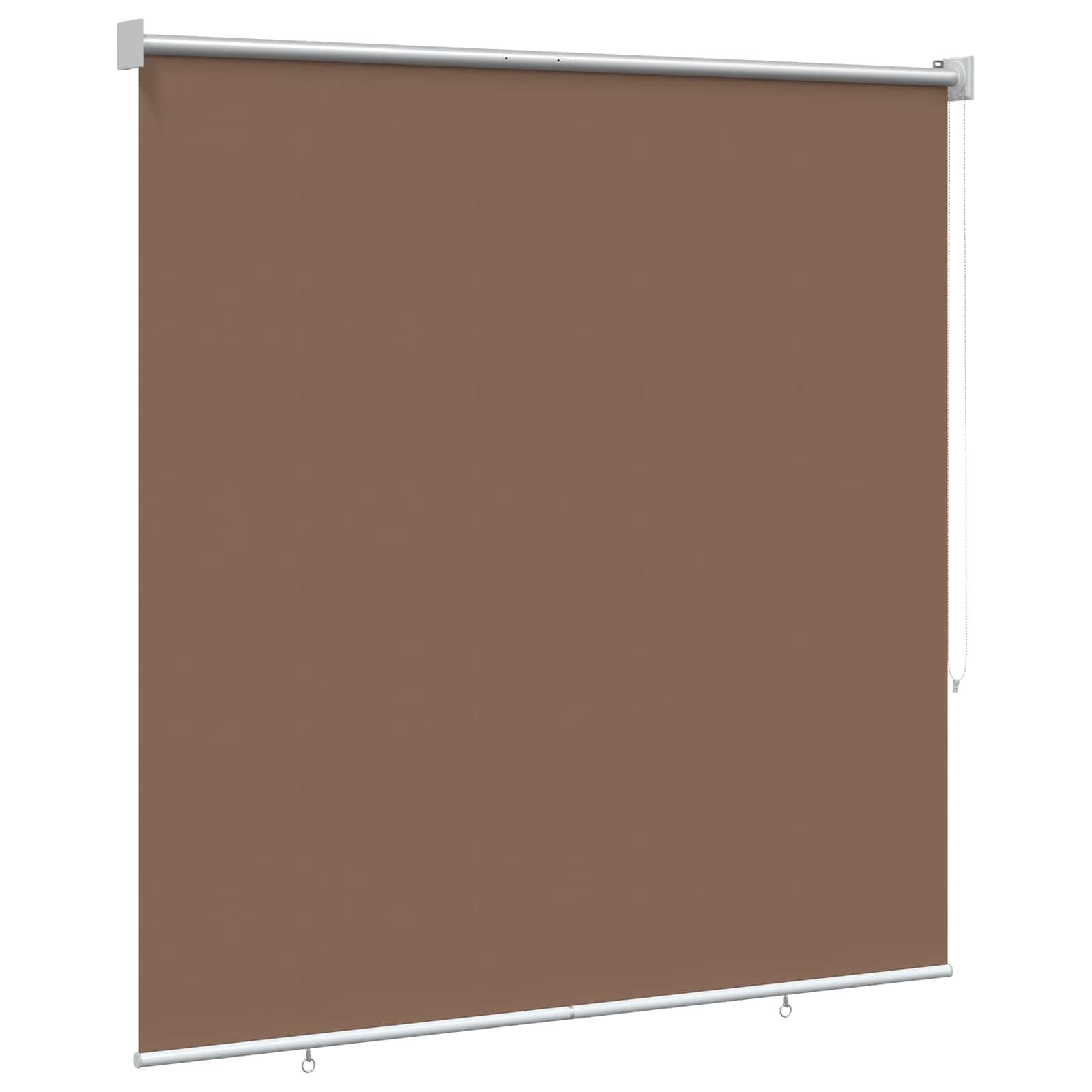 Tenda avvolgibile in poliestere per parete o soffitto | Controllo termico, privacy, filtro solare, catena laterale, uso in camera o serra
