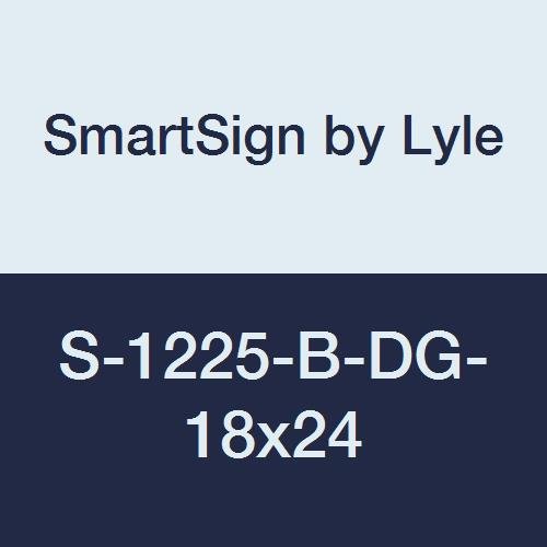 Panneau Employees Only bilingue SmartSign en aluminium réfléchissant 3M 45,7x61 cm