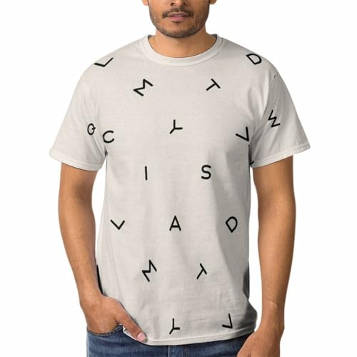 T-Shirt Col Rond Homme Anti-Déformation pour un Style Soigné Sans Effort