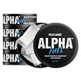 Fully Loaded Alpha Fuel Nootropic Pouches (Mint Fuel) - 5 Cans, 15 Pouches per can - Nootropic Energy Pouches with Caffeine, Alpha GPC, Tyrosine, Taurine, Guarana and More.