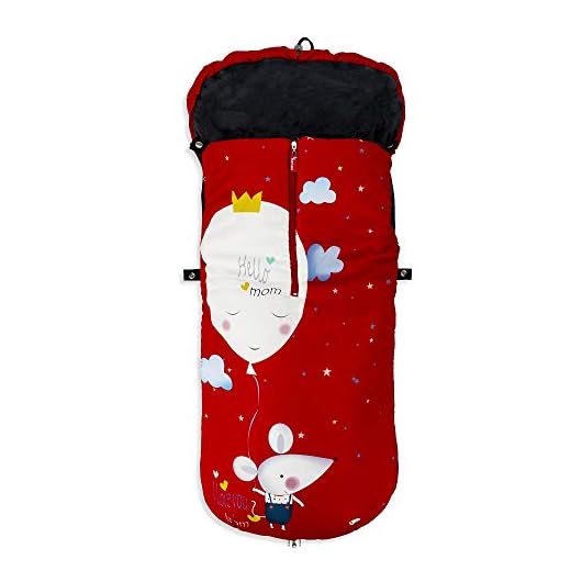 Saco de silla paseo Polar Universal Impermeable polar (ratita roja)